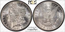 1881-S $1 MS61